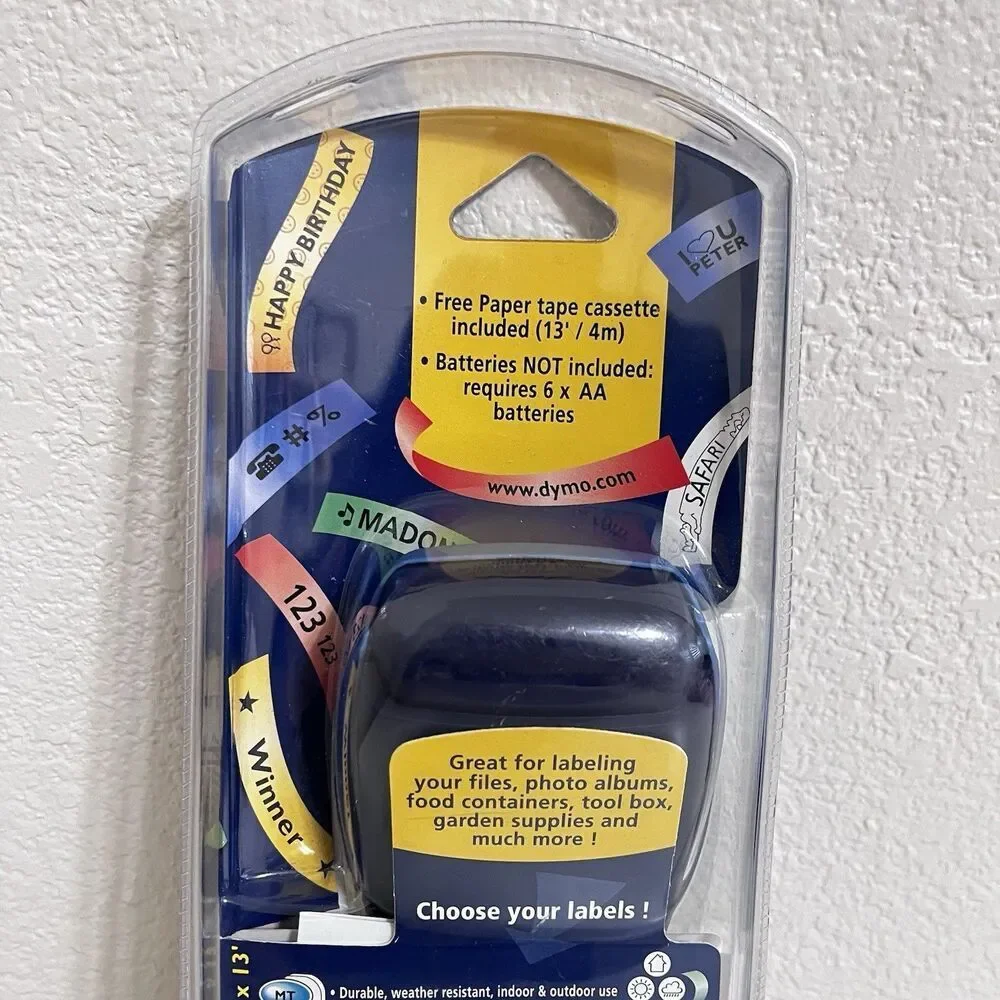 DYMO LetraTag Handheld Label Maker Portable Sealed NEW with Tape Included